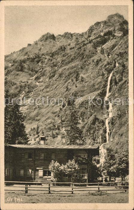Oytal Oytalhaus mit Seekopf und Sebachwasserf