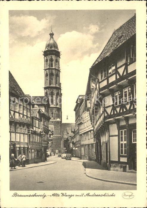 Braunschweig Alte Waage mit Andreasbrücke