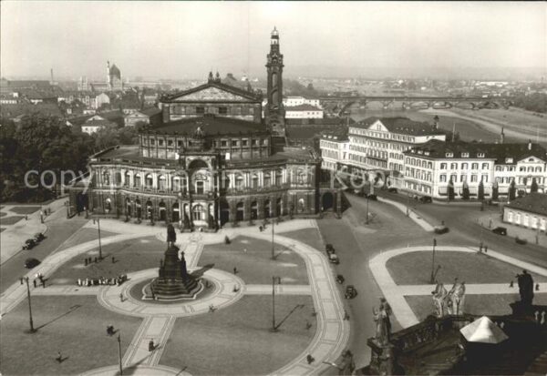 Dresden Theaterplatz Opernhaus Hotel Bellevue