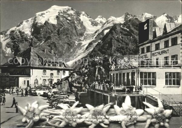 Stilfserjoch Passo dello Stelvio Pass Hotel Restaurant