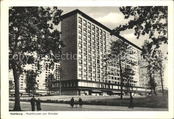 Hamburg Hochhäuser am Grindel