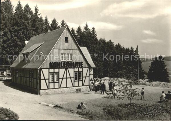 Sosa Erzgebirge Gaststätte Köhlerhütte