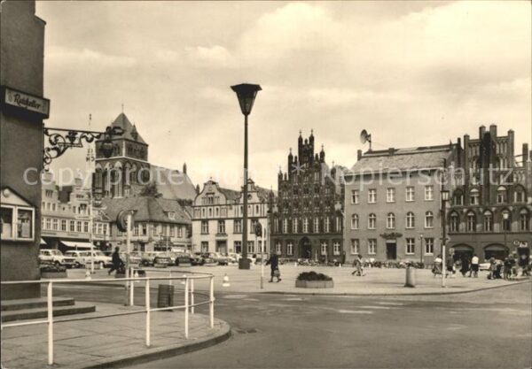 Greifswald Mecklenburg Vorpommern Platz der Freundschaft