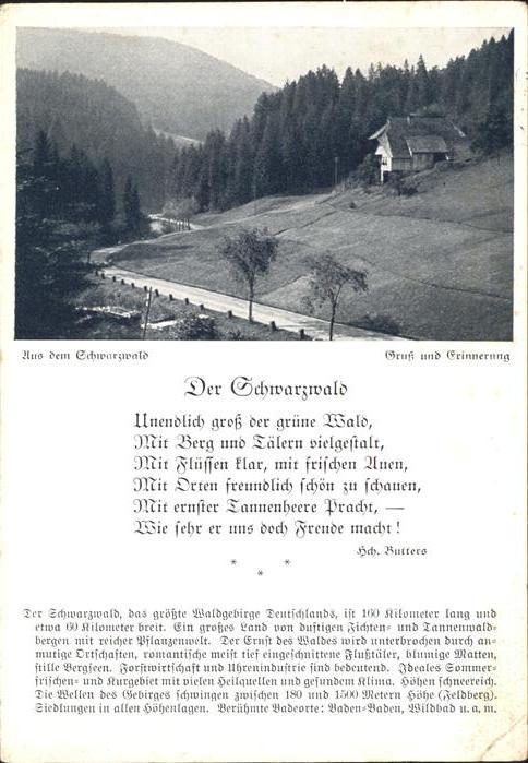 Schwarzwald Motiv