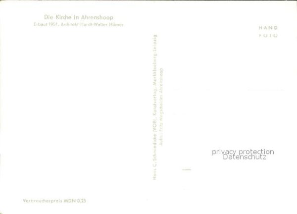 Ahrenshoop Ostseebad Kirche – Bild 2