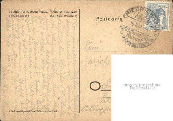 Tabarz Hotel und Pension Schweizerhaus – Bild 2