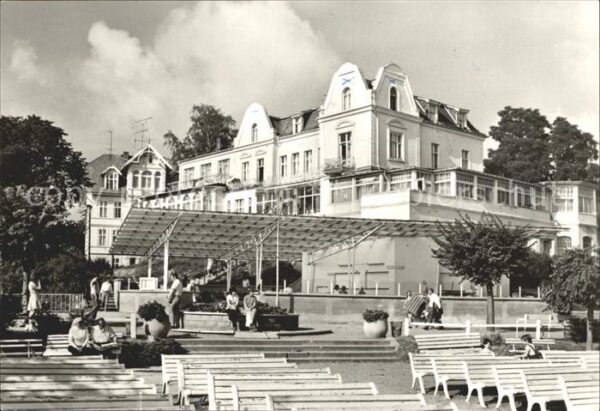 Bansin Ostseebad FDGB Erholungsheim Josef Orlopp