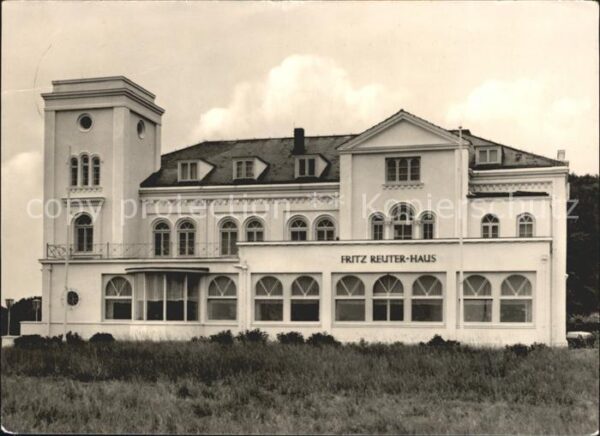 Kuehlungsborn Ostseebad Fritz Reuter Haus