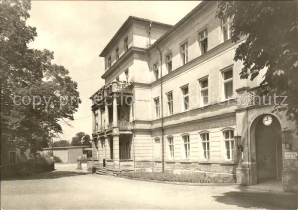 Kreischa Wismut Sanatorium