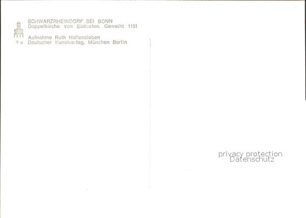 Schwarzrheindorf Doppelkirche von Südosten – Bild 2
