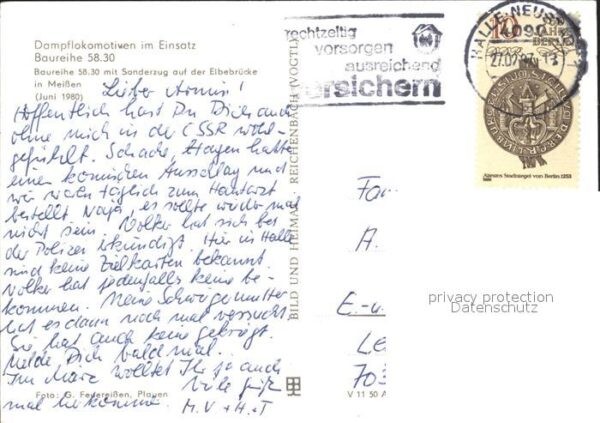Meissen Elbe Sachsen Dampflokomotiven Baureihe 5830 mit Sond – Bild 2
