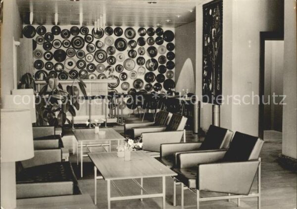 Sassnitz Ostseebad Ruegen Mitropa Rügen Hotel Hotelhalle
