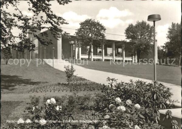 Recklinghausen Westfalen Ruhrfestspielhaus auf dem Stadtgartenhü