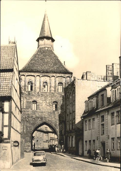 Stralsund Mecklenburg Vorpommern Kütertor