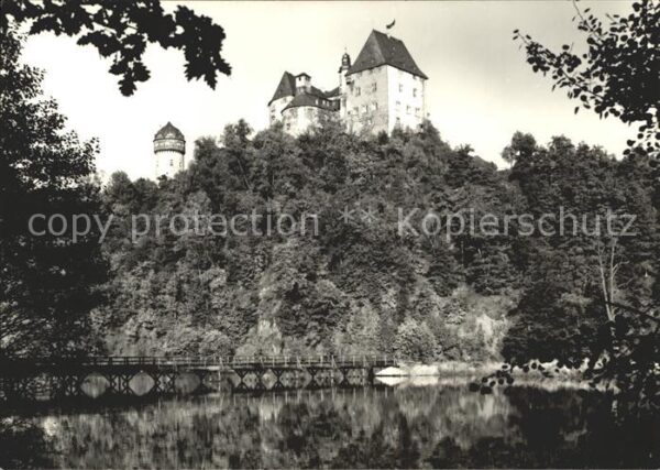 Burgk Saale-Orla-Kreis Schloss Burgk Brücke