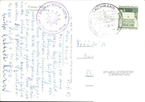 Priener Huette am Geigelstein Gipfelkreuz Gaststube Fe – Bild 2