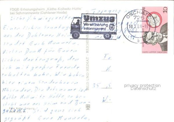 Schmannewitz FDGB Erholungsheim Käthe Kollwitz Hütte – Bild 2