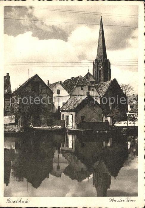 Buxtehude an der Viver Teilansicht Kirche