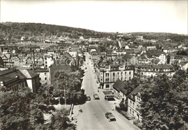 Aue Erzgebirge Panorama