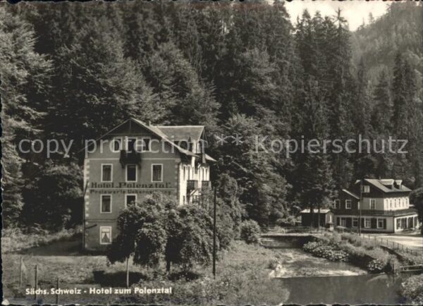 Hohnstein Saechsische Schweiz Hotel zum Polenztal
