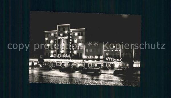 Hamburg Reeperbahn bei Nacht