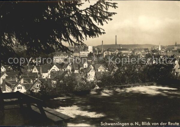 Schwenningen Neckar Blick von der Reute
