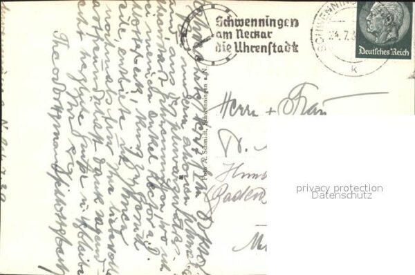 Schwenningen Neckar Blick von der Reute – Bild 2