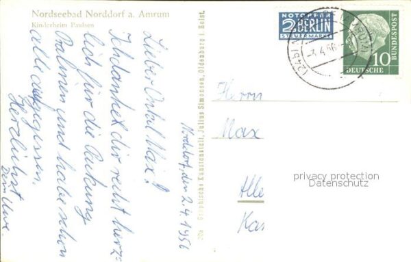 Norddorf Amrum Kinderheim Paulsen – Bild 2