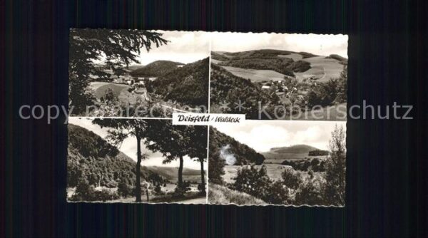 Deisfeld Orts und Teilansichten Panorama