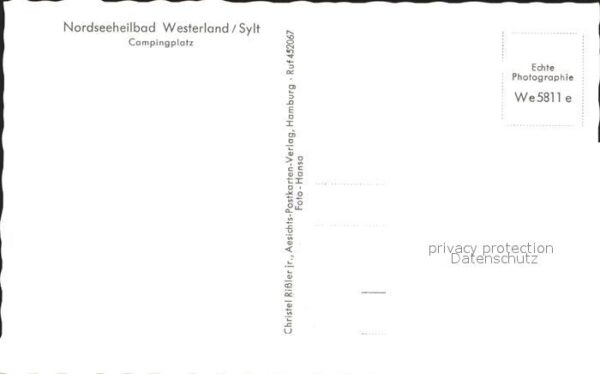 Westerland Sylt Campingplatz Fliegeraufnahme – Bild 2