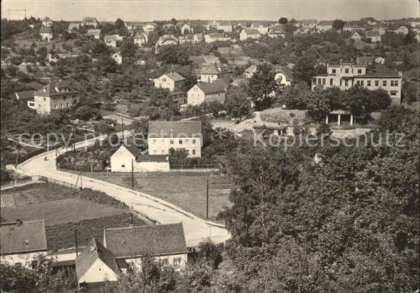 Lindenau Radebeul Ortsblick mit Haus der Werktätigen