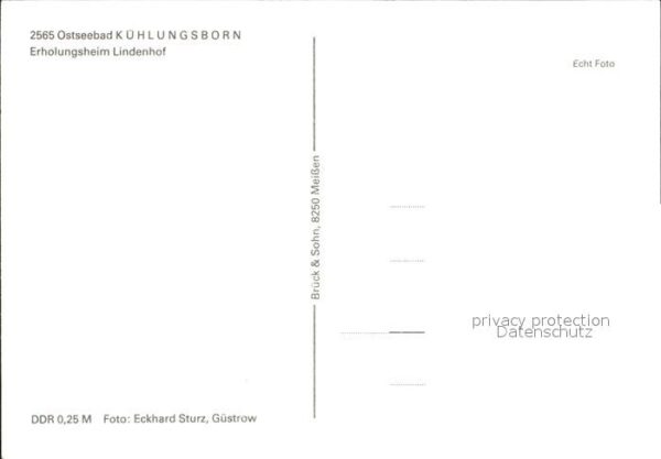 Kuehlungsborn Ostseebad Erholungsheim Lindenhof – Bild 2