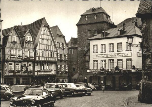 Linz Rhein Restaurant Cafe Burghof