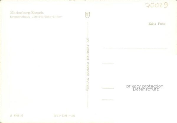 Marienberg Erzgebirge Berggasthaus Drei Brüder Höhe – Bild 2