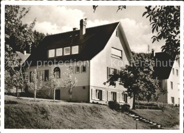Klosterreichenbach Haus Fr Eberhardt