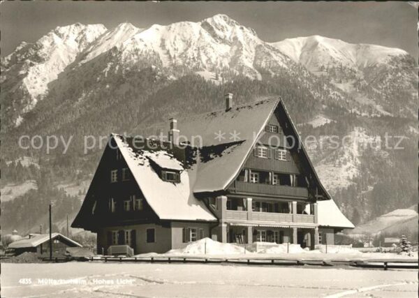 Oberstdorf Mütterkurheim Hohes Licht