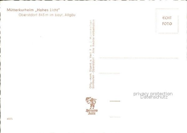 Oberstdorf Mütterkurheim Hohes Licht – Bild 2