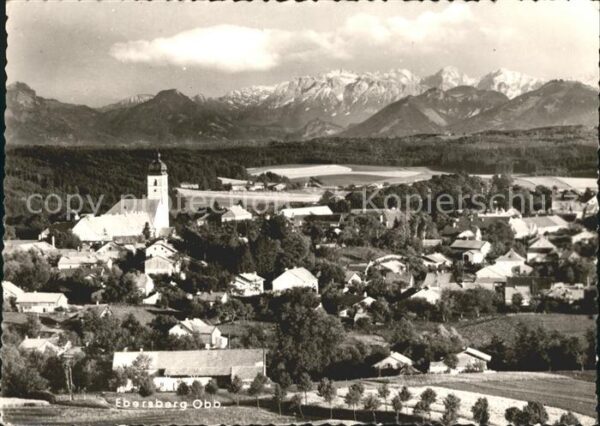 Ebersberg Oberbayern Panorama