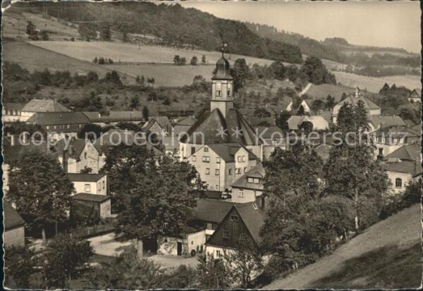 Schmiedeberg  Dippoldiswalde Teilansicht Kirche