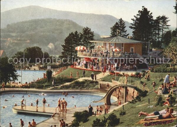 Bad Kissingen Terrassen Schwimmbad am Ballinghain