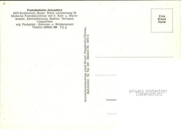 Bodenmais Fremdenheim Jonuscheit – Bild 2