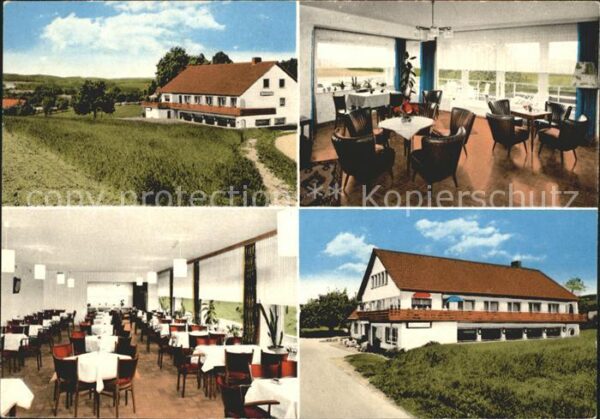 Bad Iburg Hotel Pension Zum Urberg Speisesaal Gas