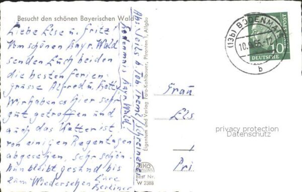 Bodenmais Panorama Bayerischer Wald – Bild 2