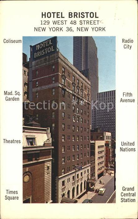 New York City Hotel Bristol