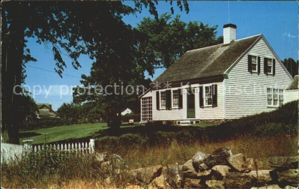Cape Cod Mass. An old Cottage