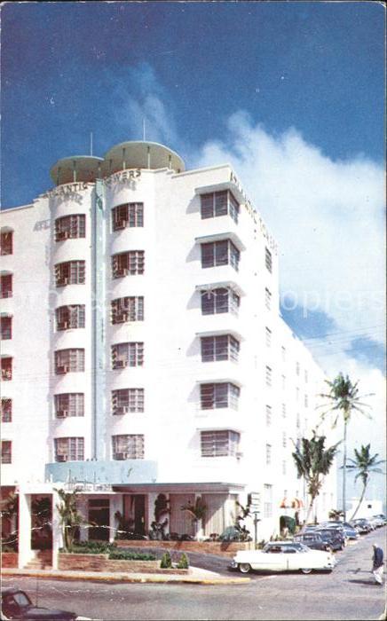 Miami Beach Atlantic Towers Hotel Cabana Club