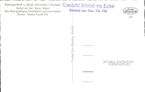 Kochel See Alpengasthof Hotel Schmied – Bild 2
