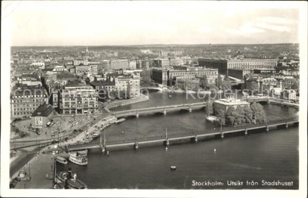 Stockholm Utsikt fran Stadshuset