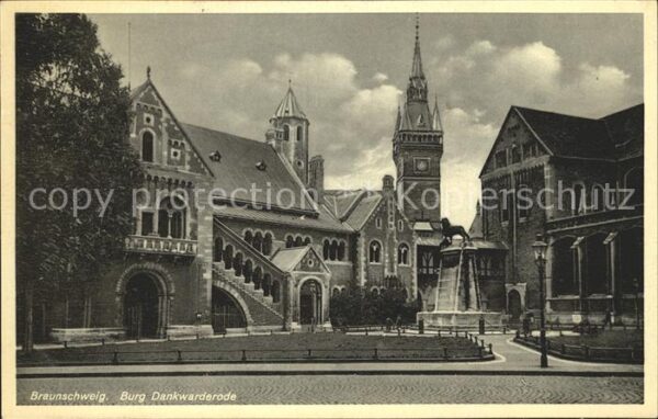 Braunschweig Burg Dankwarderode Denkmal
