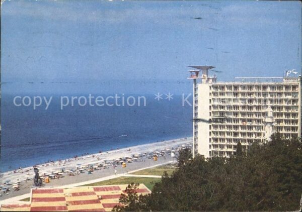 Pizunda Pitsunda Hotel Strand Meerblick